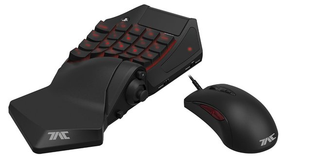 Eine gute Alternative für Maus und Tastatur an der PS4: Der TAC Pro von Hori.