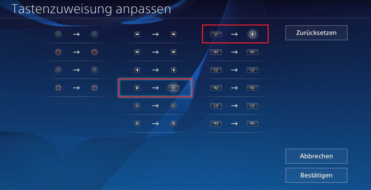 PlayStation 4 Tastenbelegung ändern und Controller anpassen
