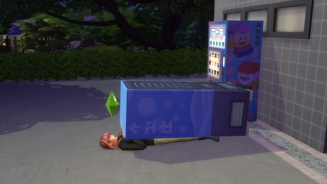 Der letzte Schlag war wohl zu heftig und hat euren Sim unter dem Verkaufsautomaten begraben. Möge er in Frieden ruhen.