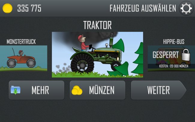 Der Traktor ist langsam, aber stabil. (Bildquelle: Screenshot spieletipps)