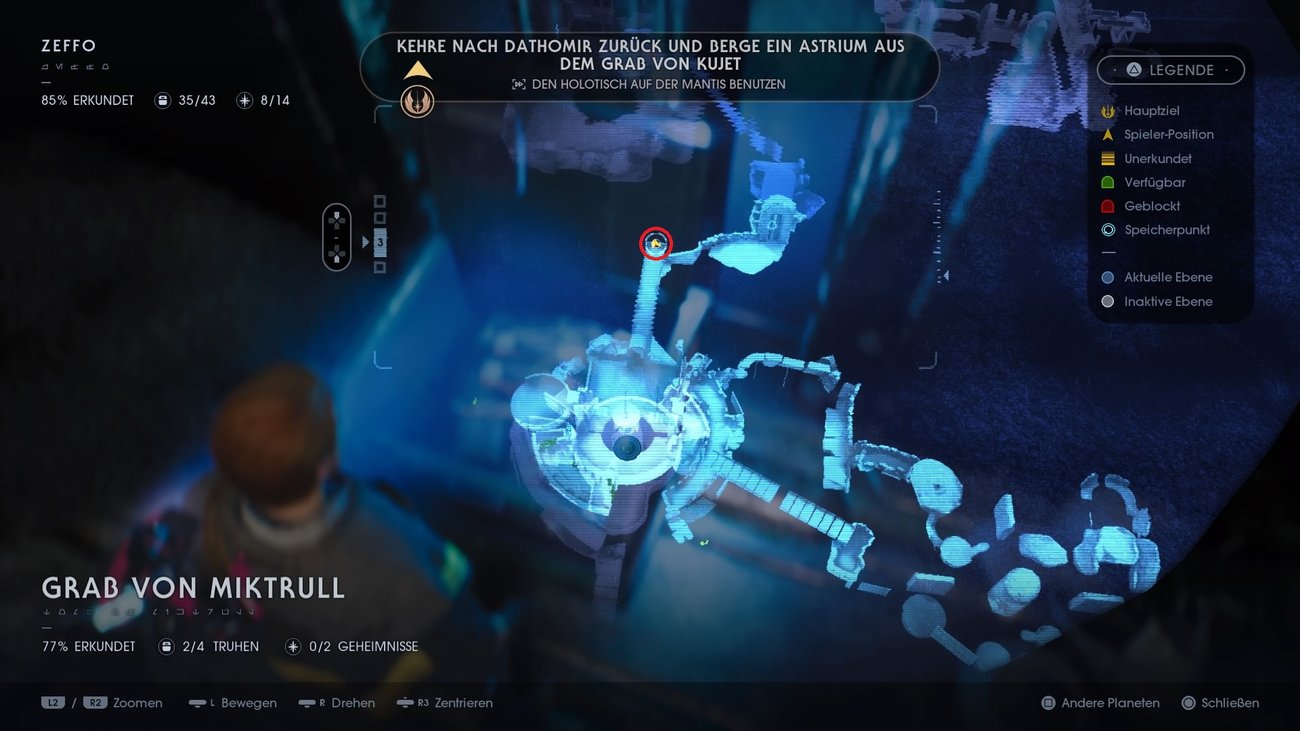 Star Wars Jedi Fallen Order Grab von Miktrull lösen