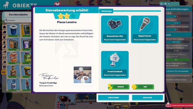 Durch das Erfüllen der Sternebewertung erhaltet ihr jede Menge Geld und Kudosh. (Quelle: Screenshot spieletipps.de)