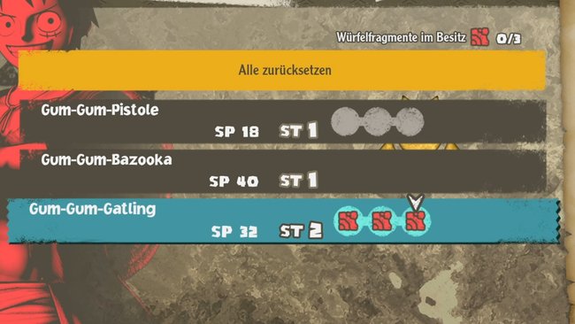 Drei Würfelfragmente sind nötig, um eure Fähigkeiten zu verbessern. (Bildquelle: Screenshot spieletipps)