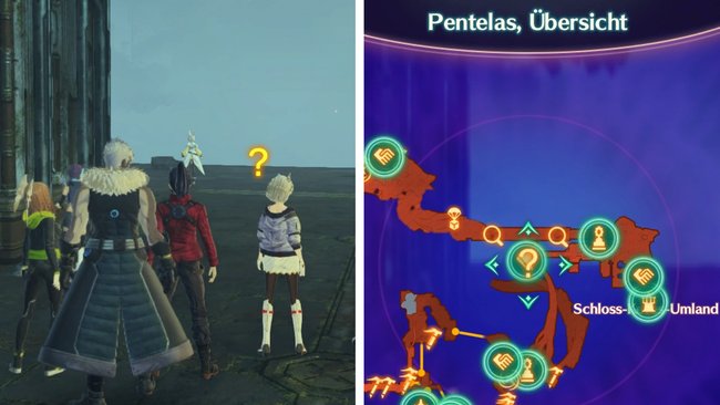 Fundort der vierten Erinnerung von Nia in Xenoblade Chronicles 3. (Quelle: Screenshot spieletipps)