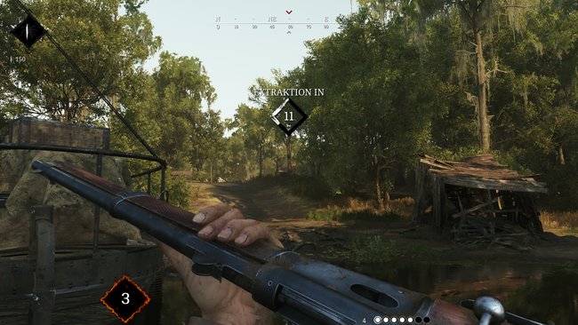 In Hunt: Showdown könnt ihr eure Waffen jederzeit reinigen.