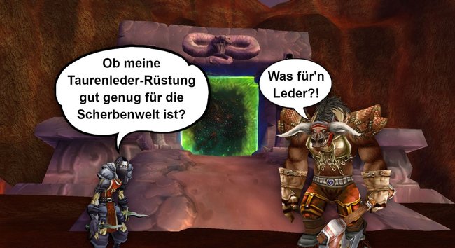 Auch in WoW: Burning Crusade Classic könnt ihr eure Lederverarbeitungs-Skills weiter hochtreiben.