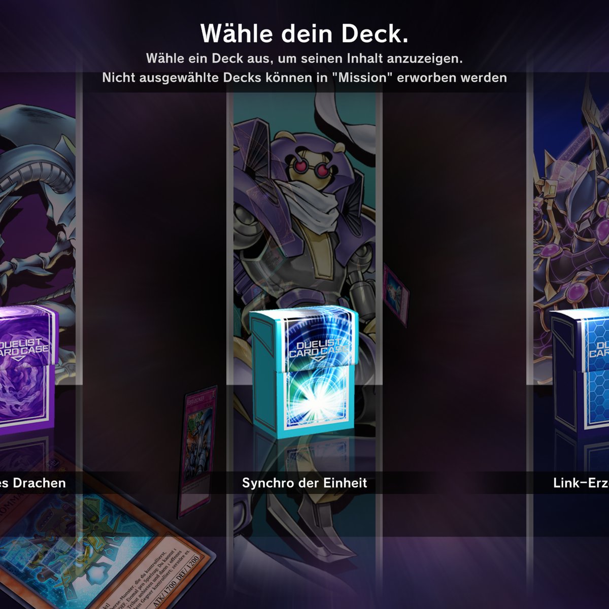 Yu-Gi-Oh! Master Duel: Starter-Deck auswhlen
