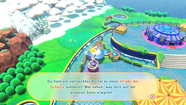 Diese versteckte Straße der Schätze beinhaltet die Ring-Stopfer-Herausforderung „Pusten ohne Pause! Drehe die Windräder“. (Quelle: Screenshot spieletipps)