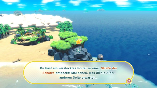 Diese versteckte Straße der Schätze beinhaltet die Treppen-Stopfer-Herausforderung „Schritt für Schritt! Bewege die Treppen“. (Quelle: Screenshot spieletipps)