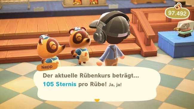 105 Sternis pro Rübe ist ziemlich durchschnittlich.