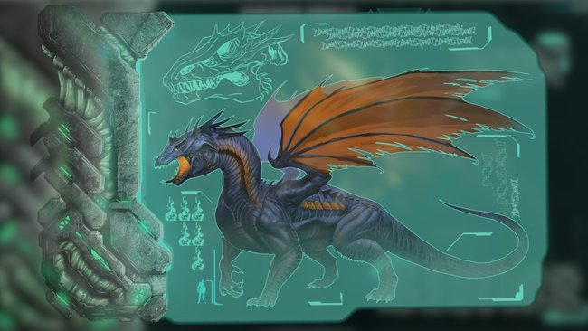 The Dragon ist nicht nur ein Boss in ARK. Der Drache ist auch noch eine der größten Kreaturen im gesamten Spiel! (Quelle: Screenshot spieletipps.de)