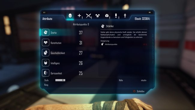 Eure Attribute bestimmen darüber, welche Waffen ihr in Elex nutzen könnt.