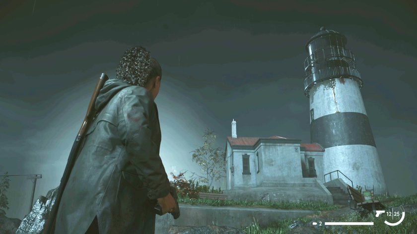 Wo kriegt man den Schlüssel für den Leuchtturm in Alan Wake 2? (Quelle: Screenshot GIGA).