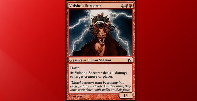 Magic The Gathering - Vulshok-Hexenmeisterin