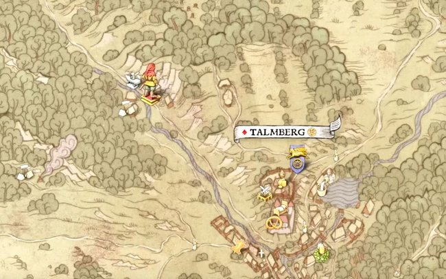 ... zuletzt geht es zum Steinschlag in Talmberg, ehe ihr hoffentlich als Sieger aus dem Rennen in KCD hervorgeht.