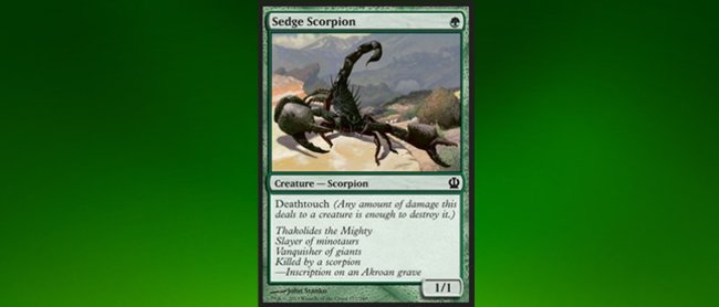 Magic The Gathering - Seggen-Skorpion