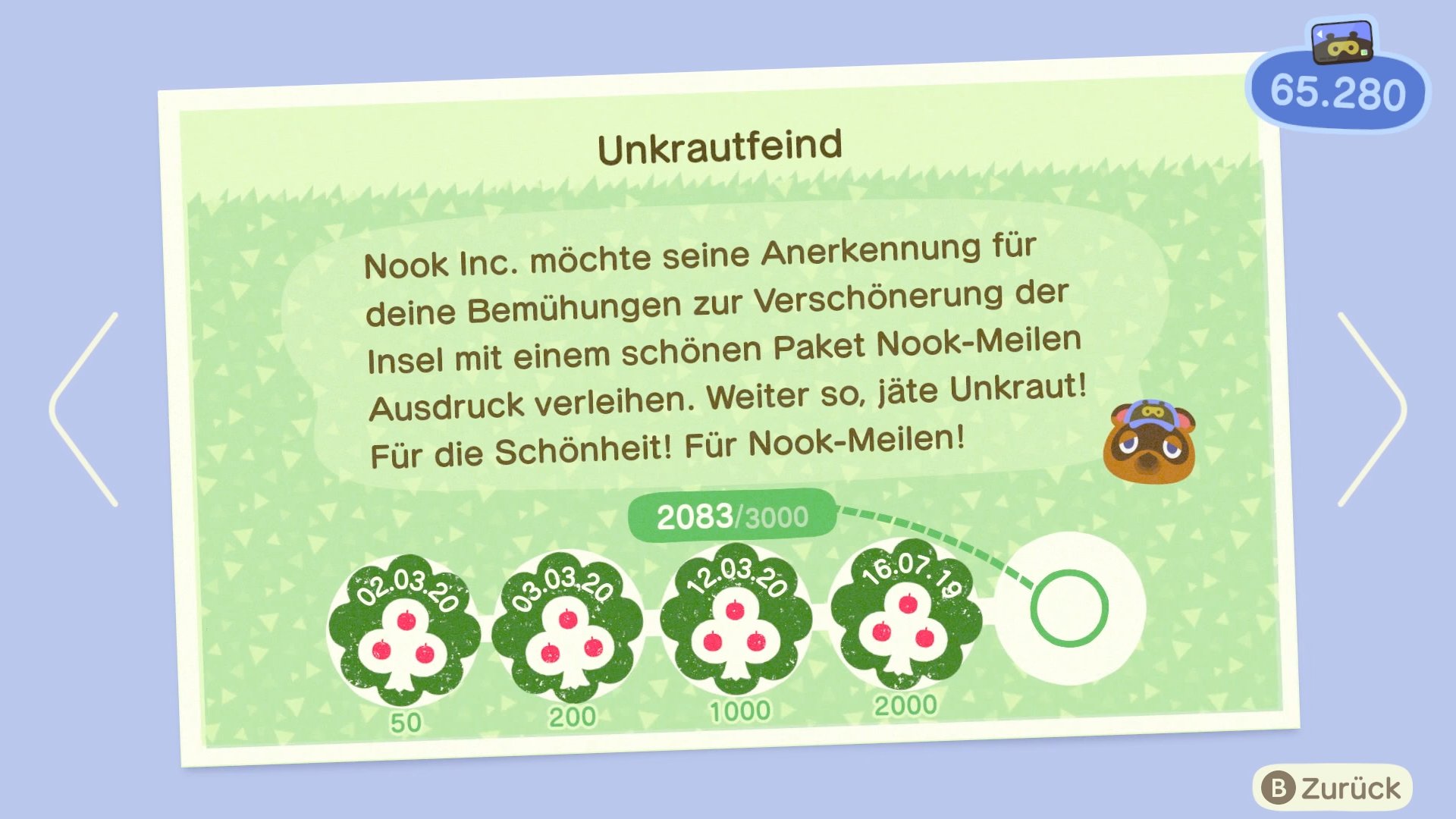 Animal Crossing New Horizons Nook Meilen Animal Crossing: Alle Nook-Meilen-Aufgaben abschließen