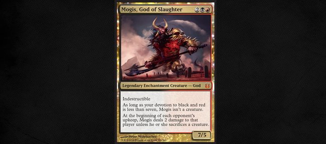 Magic The Gathering - Mogis, Gott des Gemetzels