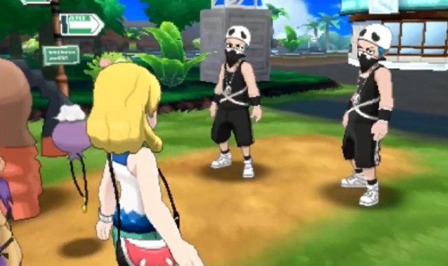 Team Skull will euch mal wieder das Leben schwer machen.