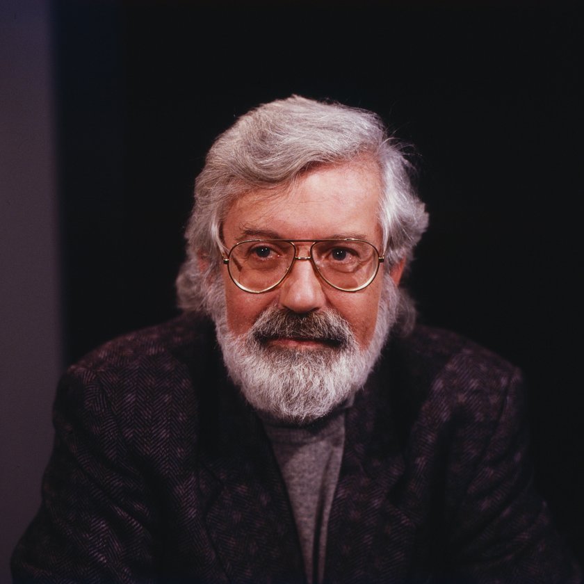 Der deutsche Schriftsteller Michael Ende, Deutschland 1989. German author Michael Ende, Germany 1989. Copyright: KPA Nur