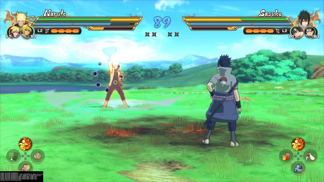 VS-Duell in Naruto X Boruto: UNSC
