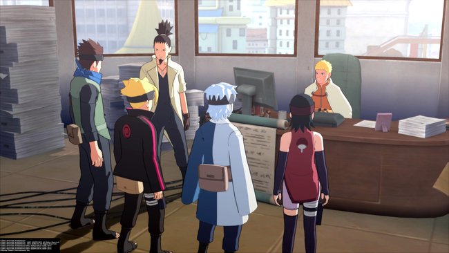 Zwischensequenzen in Naruto X Boruto: UNSC