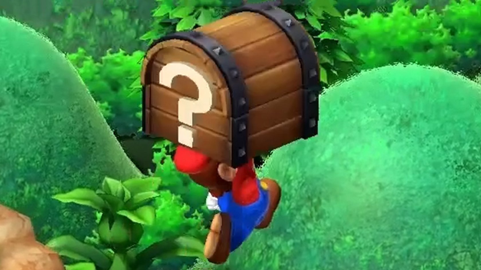 39 solcher unsichtbaren Truhen gibt es in Super Mario RPG zu finden. (Bildquelle: Screenshot GIGA)