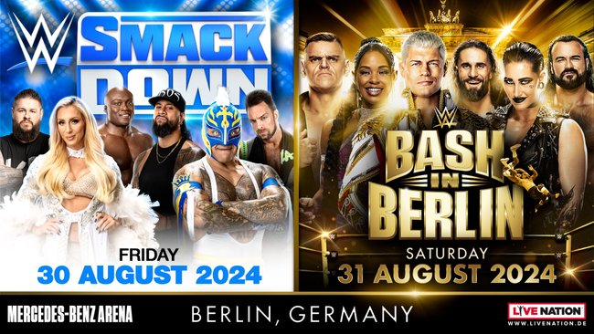 WWE Bash In Berlin 2024 Tickets Im Vorverkauf