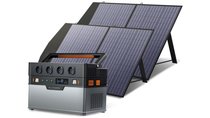 Bei Amazon: Solargenerator mit dickem Akku und zwei Solarmodulen zum Hammerpreis