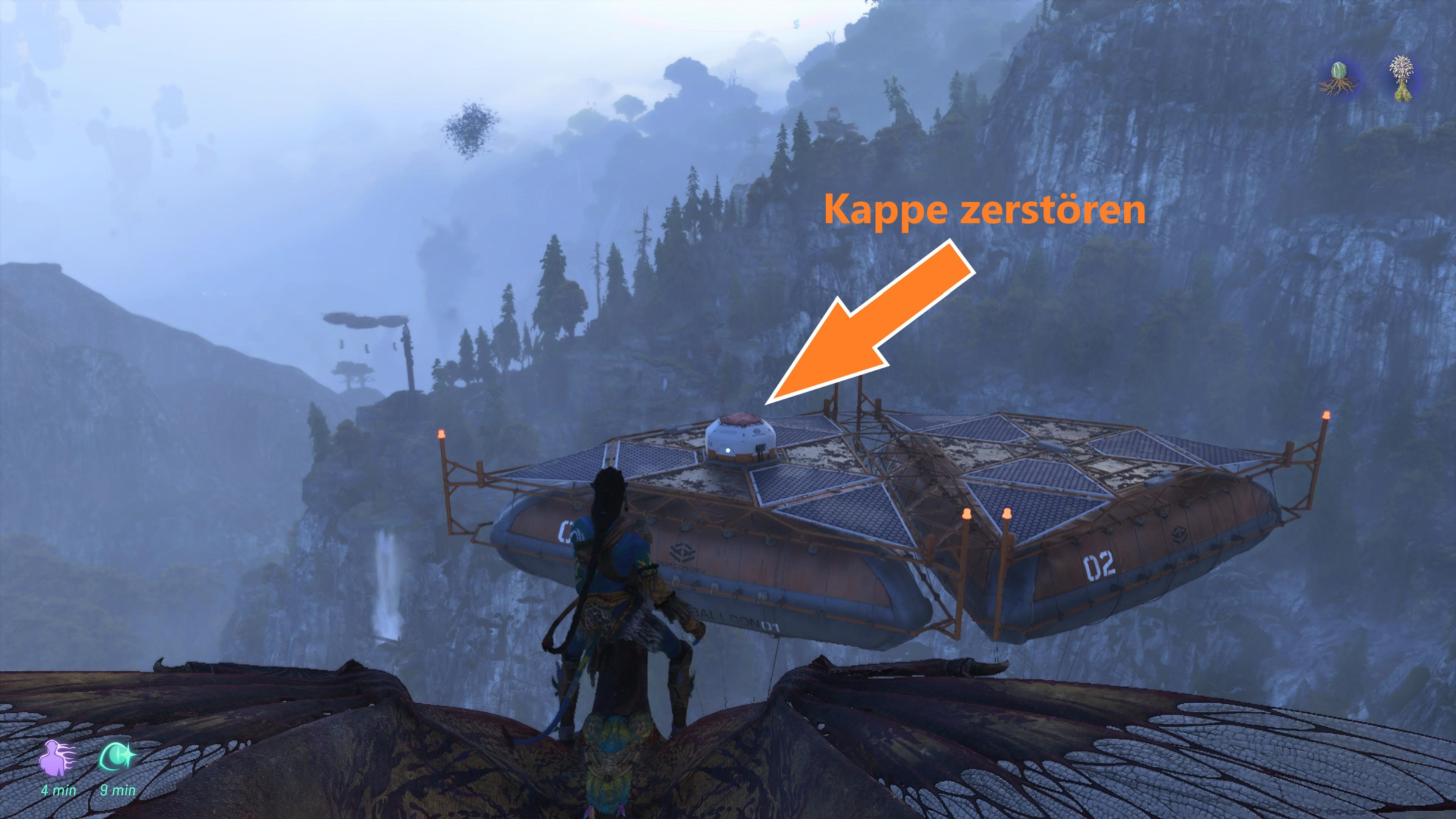 Avatar - Frontiers of Pandora: RDA-Sensor in „Verborgene Schwäche“ finden