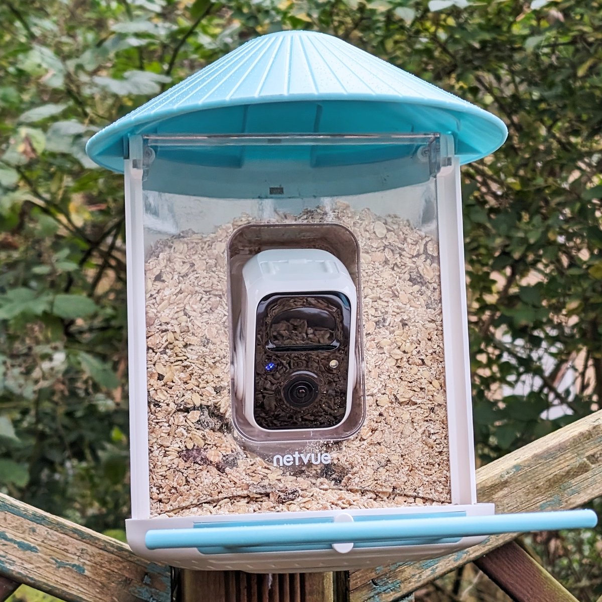 NETVUE Birdfy Vogelhaus mit Kamera, Vogelfutterstation