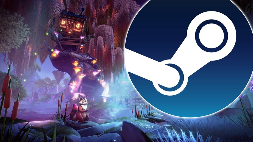 Disney Dreamlight Valley mit Steam-Logo