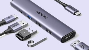 Zum Sparpreis bei Amazon: Dieser USB-C-Hub macht Schluss mit Kabelsalat