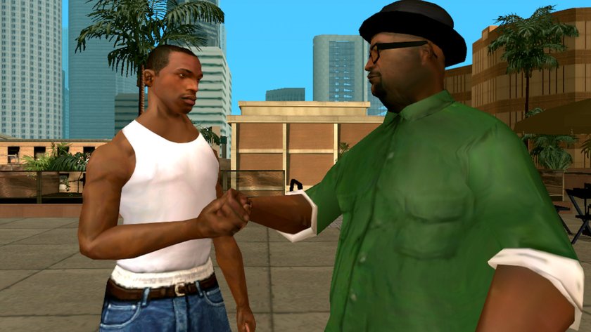 Szene aus dem Spiel GTA San Andreas.