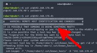 Lösung: „Warning: Remote Host Identification has changed“ (SSH)