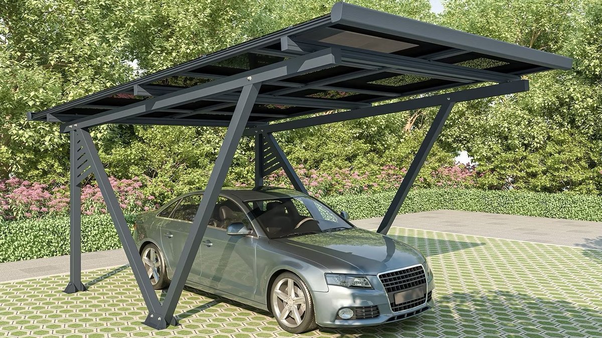 Netto verkauft Solar-Carport mit 4.100 Watt zum Schnäppchenpreis