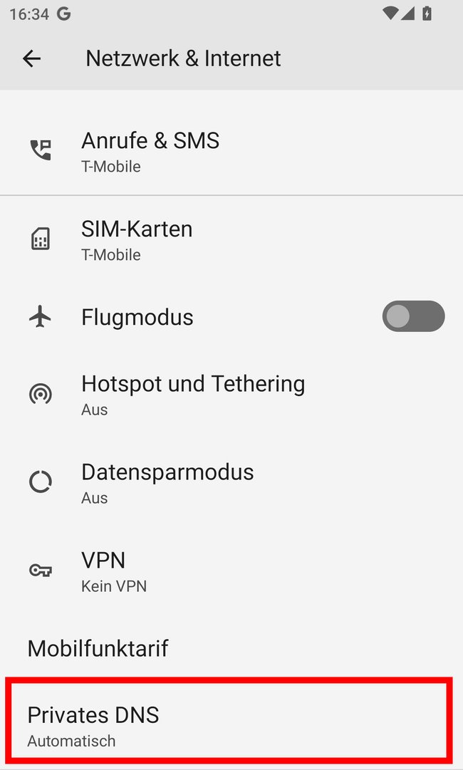 Android: DNS-Server ändern – so geht's