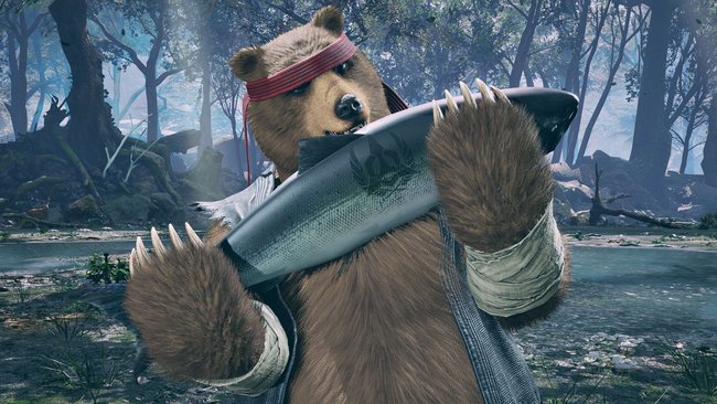 Kuma in Tekken 8