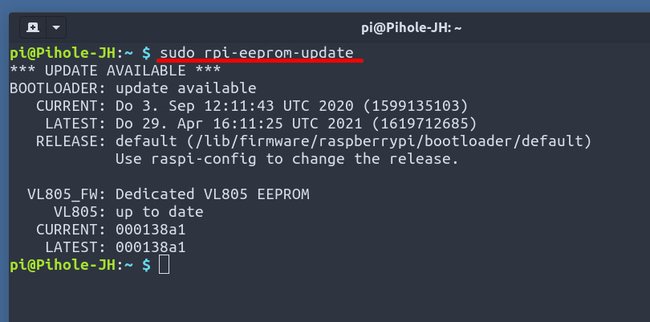 Hier ist ein Update für das EEPROM des Raspberry Pi verfügbar. (Bildquelle: GIGA)
