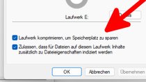 Windows: „Laufwerk komprimieren“ hat nur Nachteile