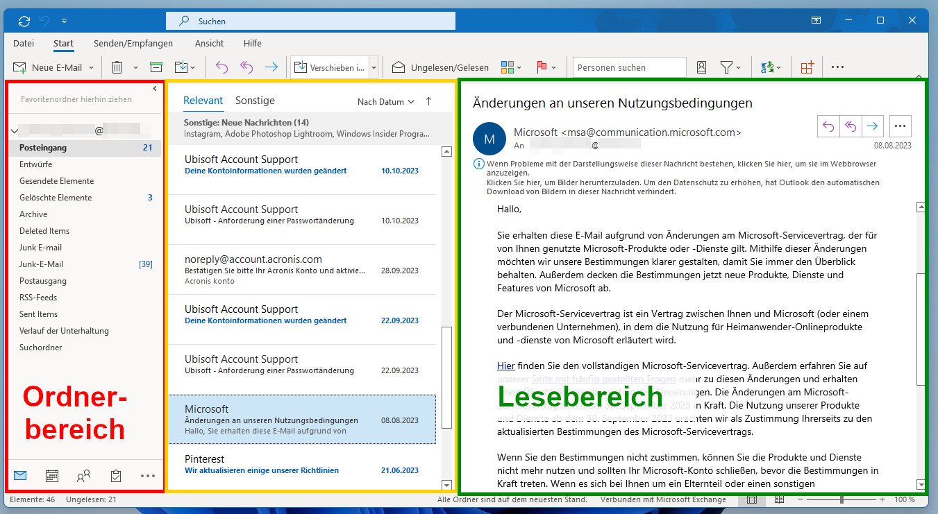 Outlook Ansicht Für Alle Ordner übernehmen Outlook: Ansicht ändern & wiederherstellen – so geht's