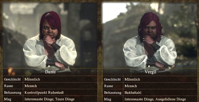 Dante und Vergil sehen fast identisch aus (Quelle: Capcom/GIGA).