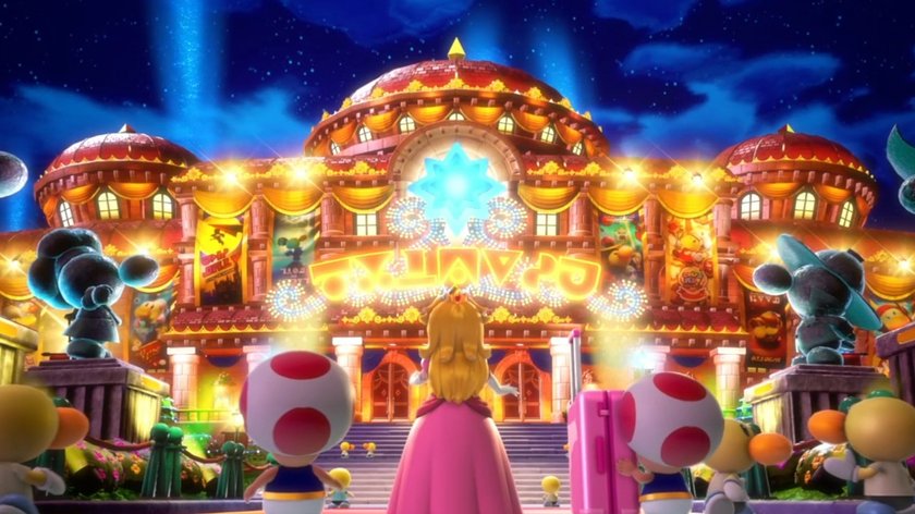 Wie viel Zeit werdet ihr im Funkeltheater von Princess Peach: Showtime verbringen? Wir verraten es euch! (Bildquelle: Screenshot GIGA)