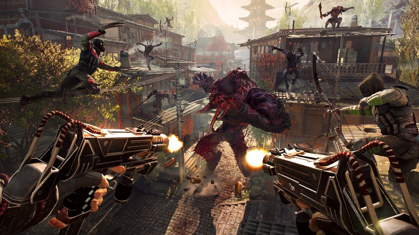 Szene aus dem Spiel Shadow Warrior 2.