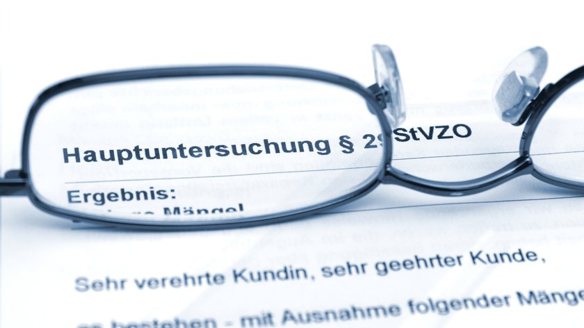 Unterlagen für die Hauptuntersuchung beim TÜV