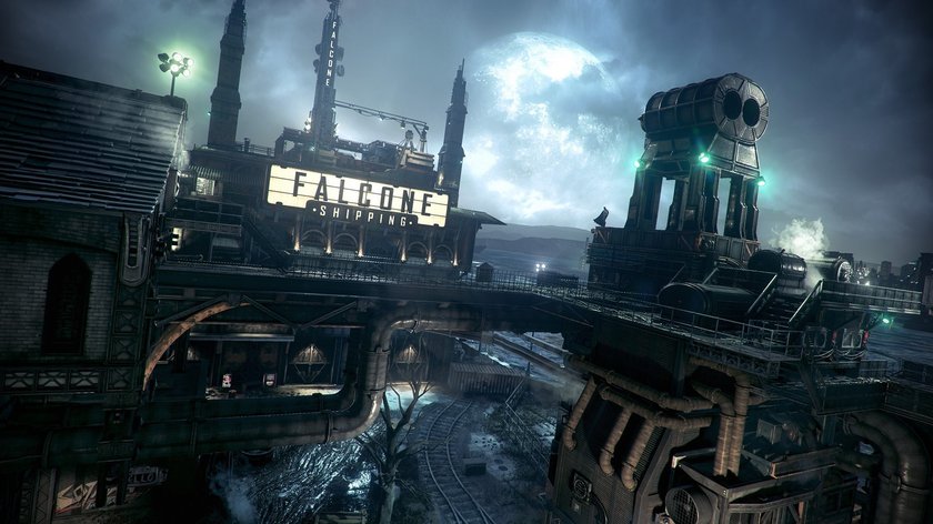 Das Bild zeigt einen Screenshot aus Batman: Arkham Knight