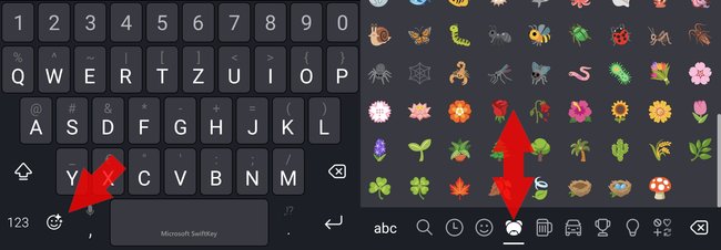 Blumen Emoji Symbol SwiftKey Handy
