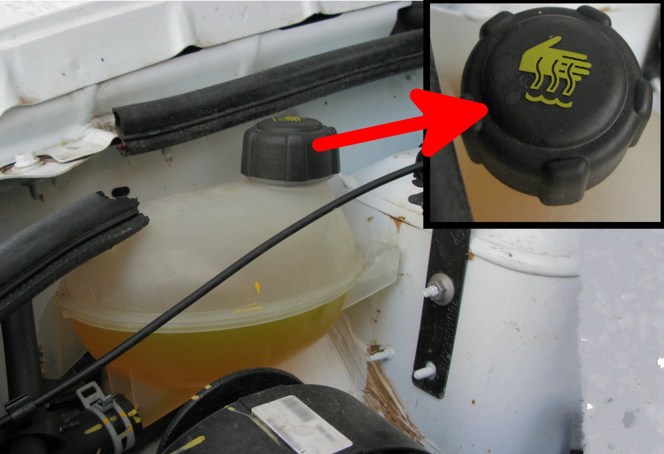 KühlwasserSymbol Was tun, wenn die Kühlmittelkontrollleuchte an ist?
