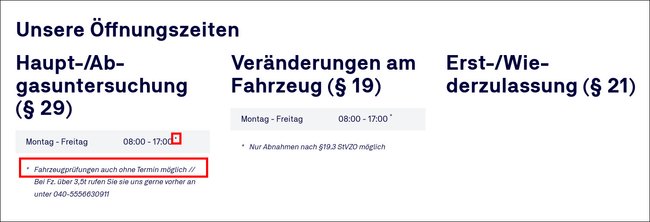 Diese TÜV-Werkstatt in in Hamburg-Wandsbek Mitte erlaubt auch Besuche ohne Termin. (Bildquelle: GIGA)