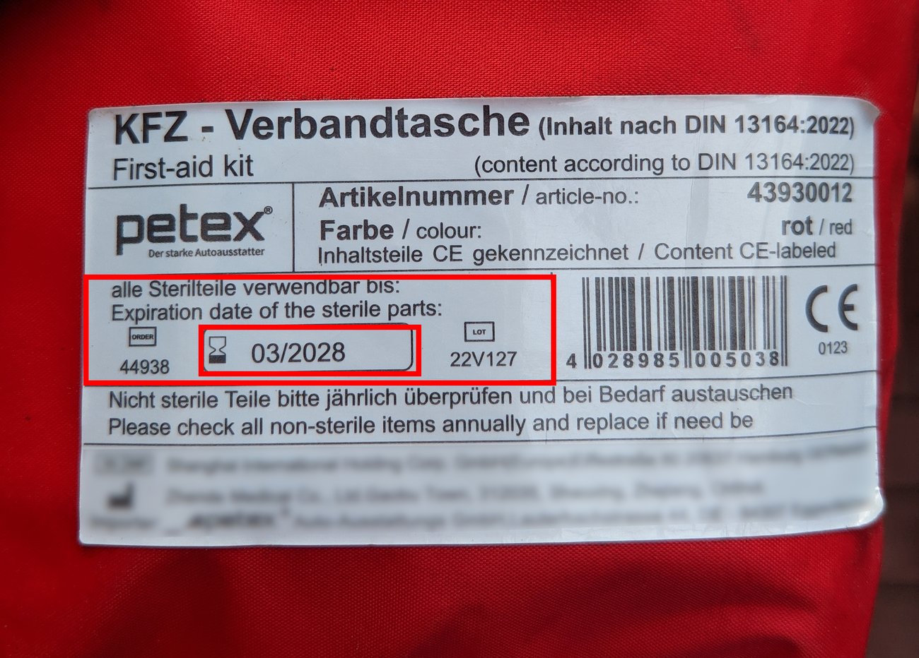 Verwunderlich Wie Lange Ist Ein Verbandskasten Haltbar Bildernull